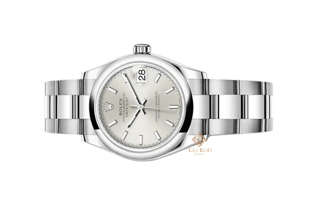 Đồng Hồ Rolex Datejust 31 278240 Mặt Số Bạc Cọc Dạ Quang Dây Đeo Oyster