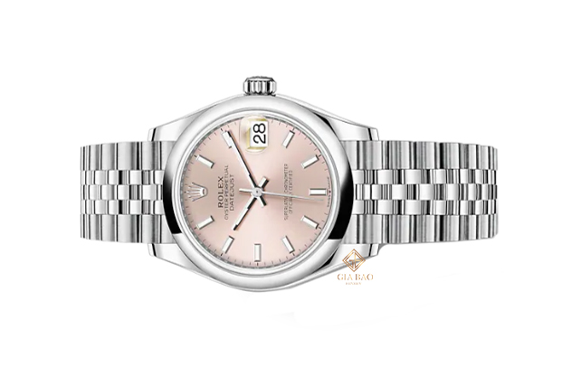 Đồng Hồ Rolex Datejust 31 278240 Mặt Số Hồng Cọc Dạ Quang