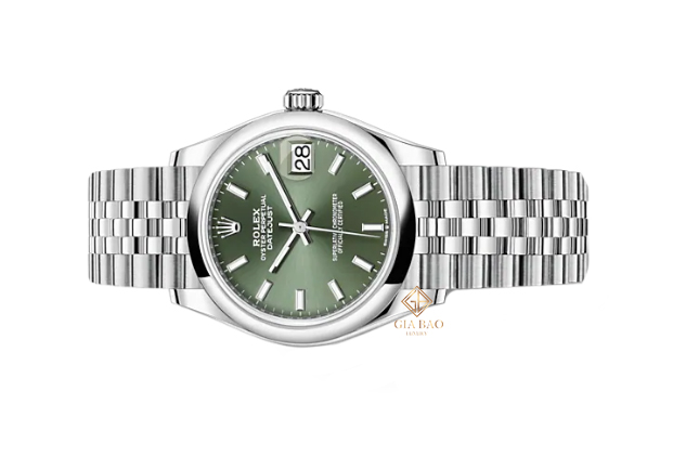 Đồng Hồ Rolex Datejust 31 278240 Mặt Số Xanh Oliu Cọc Dạ Quang