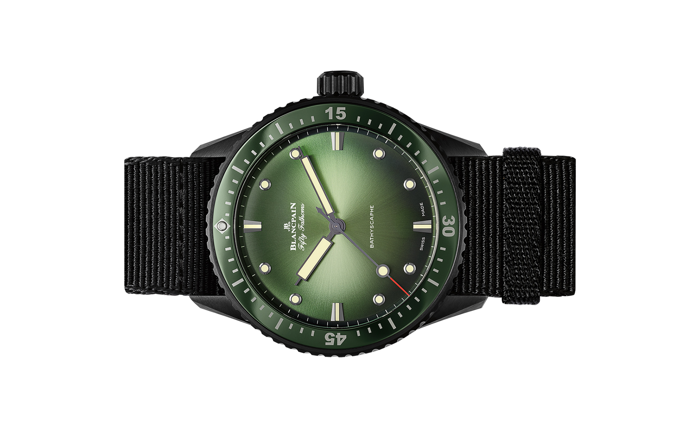 Đồng Hồ Blancpain Fifty Fathoms Bathyscaphe Mokarran Edition 5005-0153-NABA