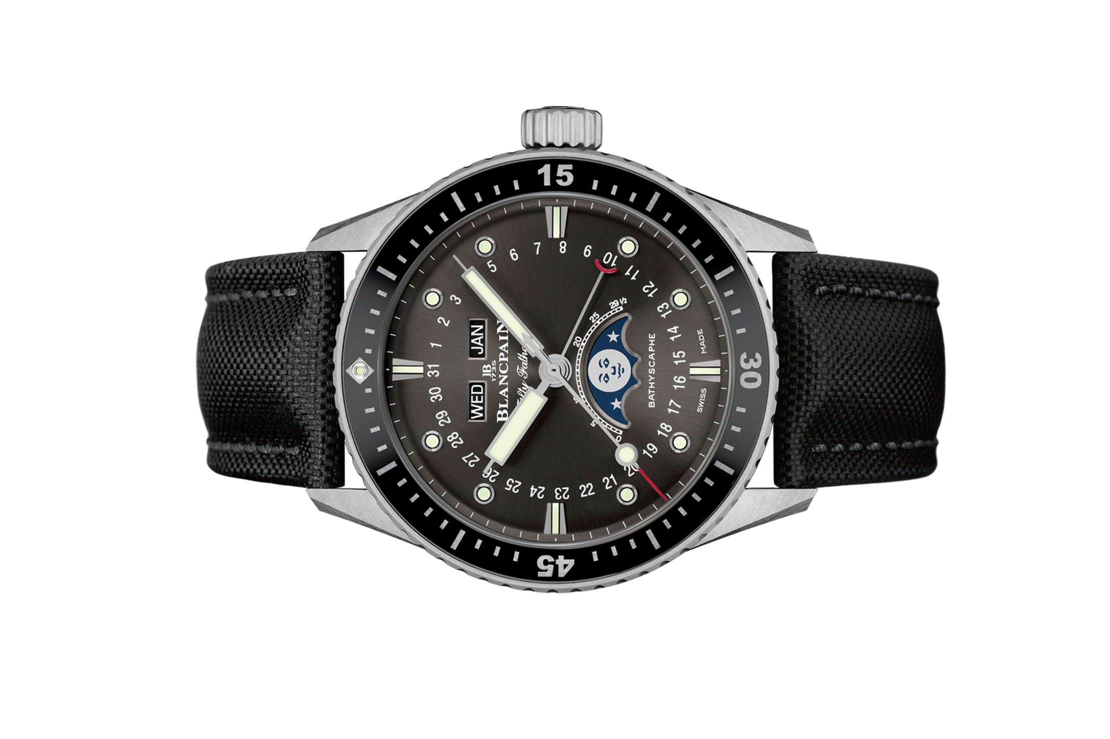 Đồng Hồ Blancpain Fifty Fathoms Bathyscaphe 5054-1110-B52A