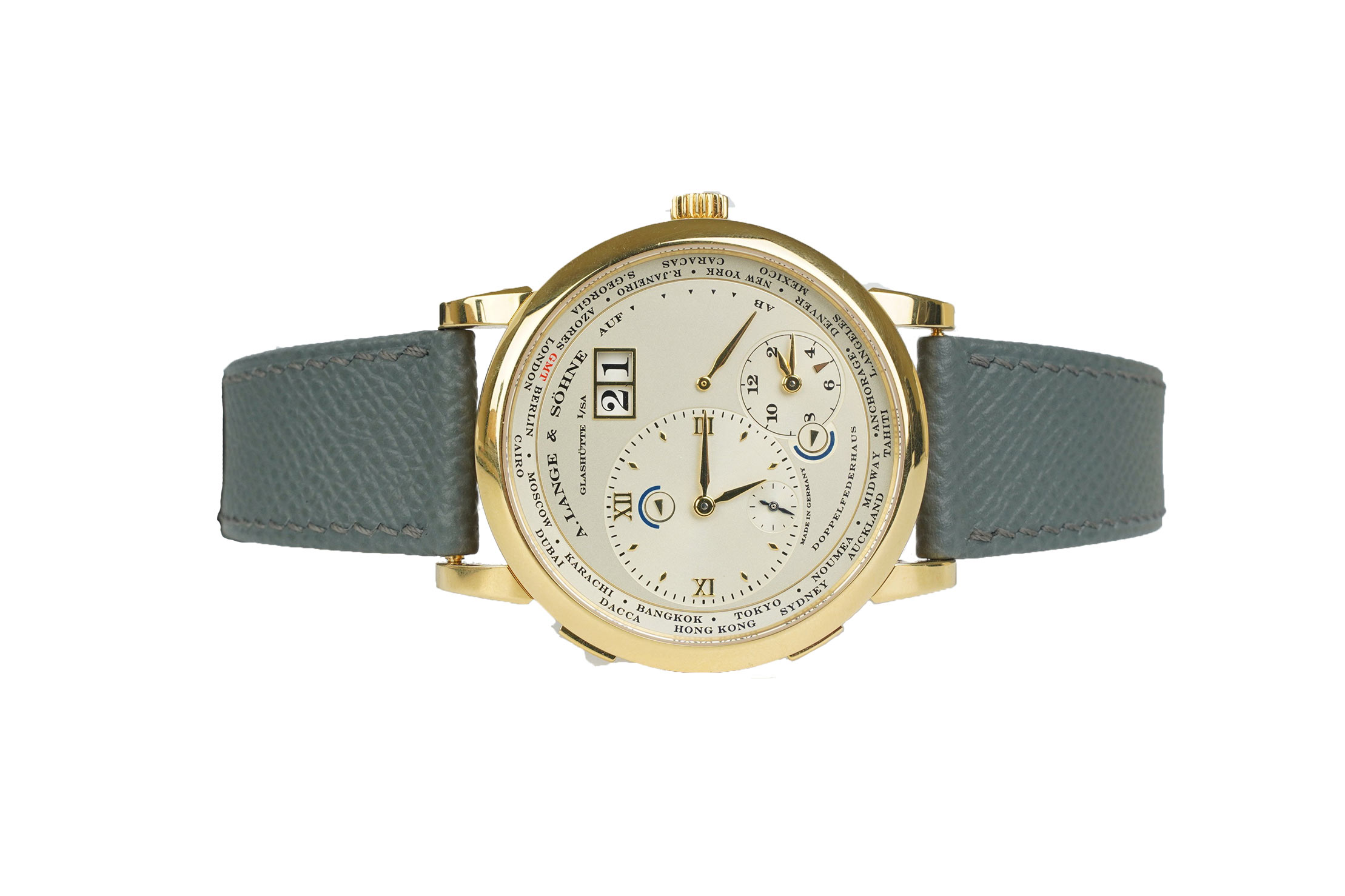 Đồng Hồ  A. Lange & Söhne Lange 1 Time Zone 41.9mm 116.021