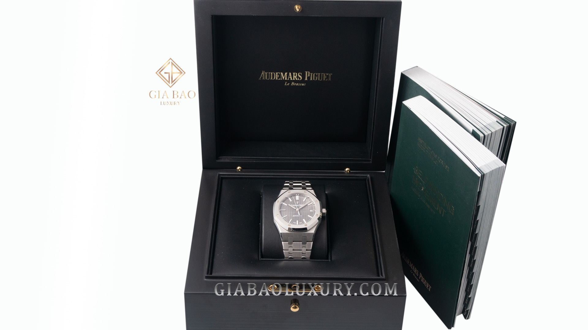 Đồng Hồ Audemars Piguet Royal Oak Grey 15450ST.OO.1256ST.02