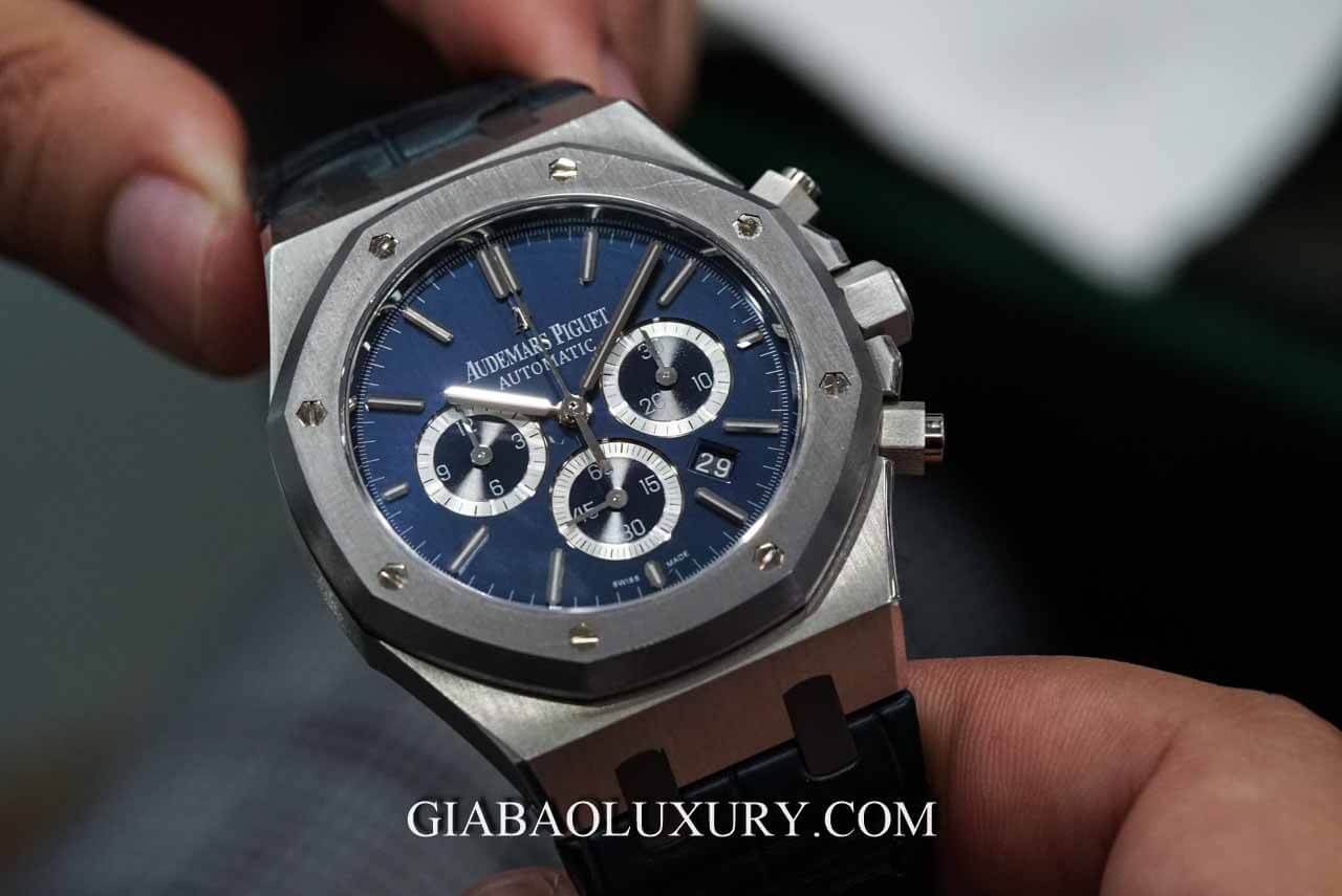 Đồng Hồ Audemars Piguet Royal Oak Chronograph Leo Messi Platinum