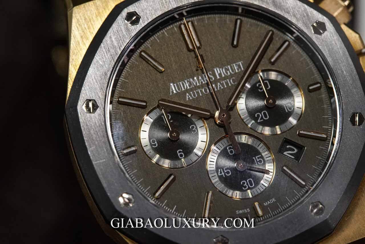 Đồng Hồ Audemars Piguet Royal Oak Chronograph Leo Messi Vàng Hồng