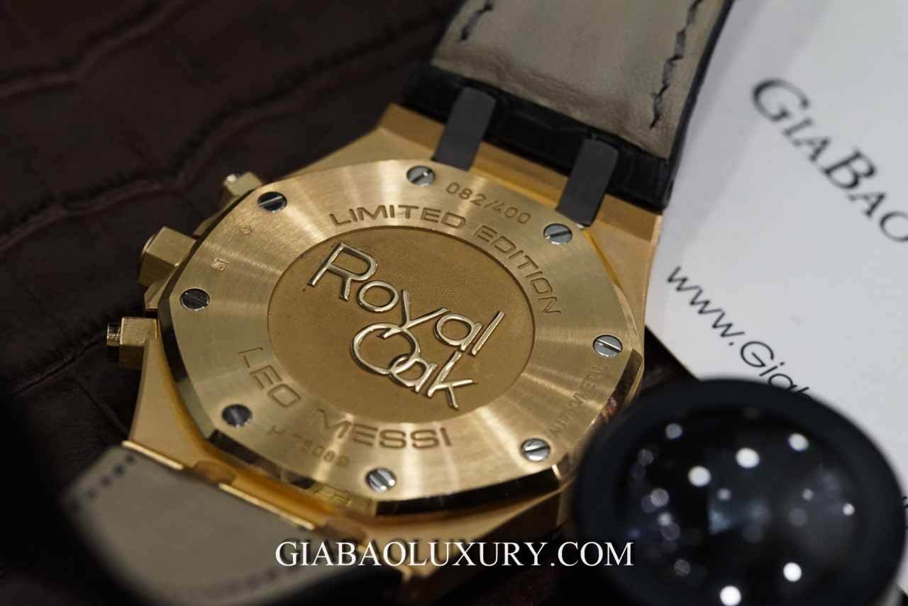 Đồng Hồ Audemars Piguet Royal Oak Chronograph Leo Messi Vàng Hồng