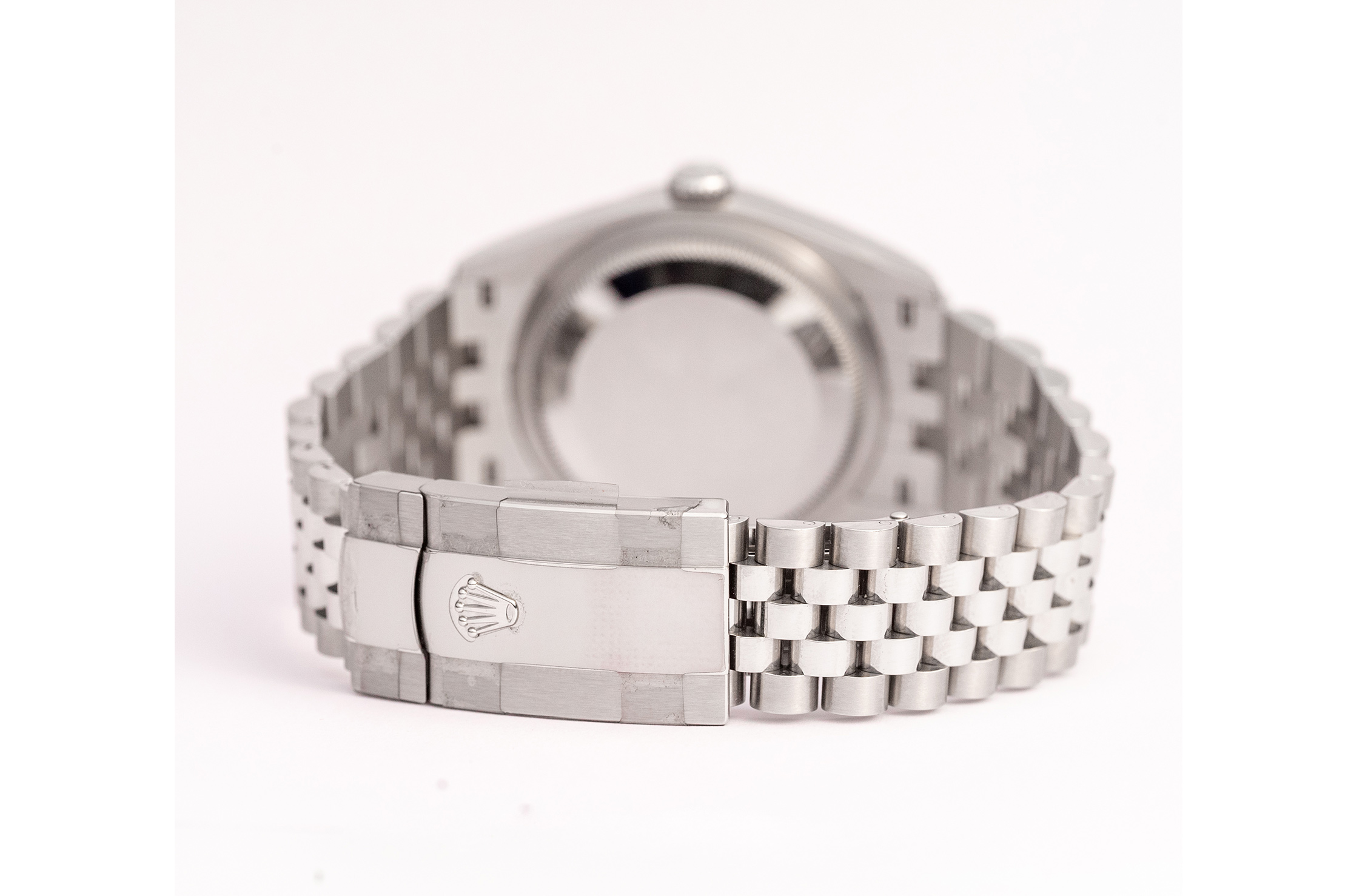 Đồng Hồ Rolex Datejust 36 126234 Mặt Số Xanh Vân Gấp Nếp Cọc Số Dạ Quang
