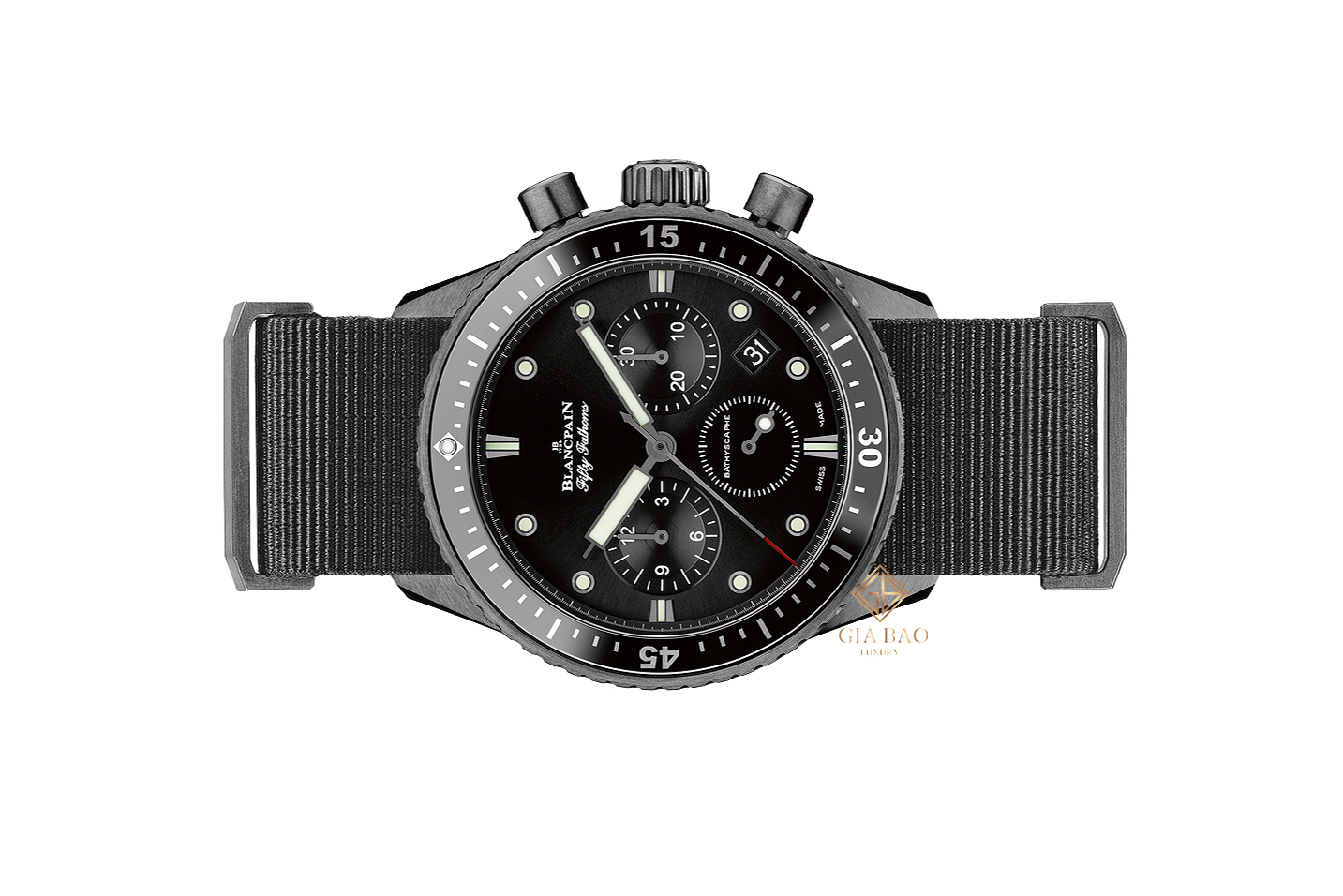 Đồng Hồ Blancpain Fifty Fathoms Bathyscaphe 5200-0130-NABA