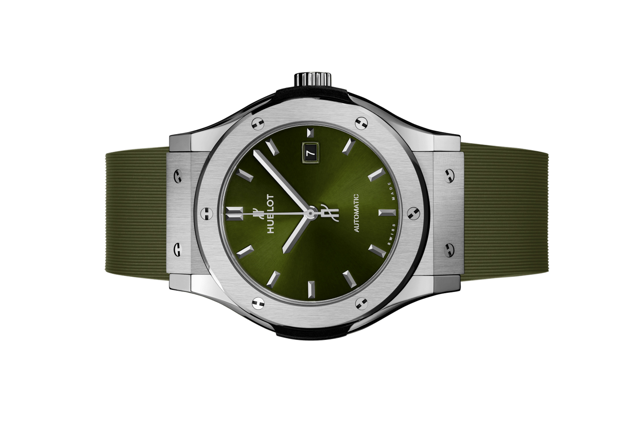 Đồng Hồ Hublot Classic Fusion Titanium Green 542.NX.8970.RX