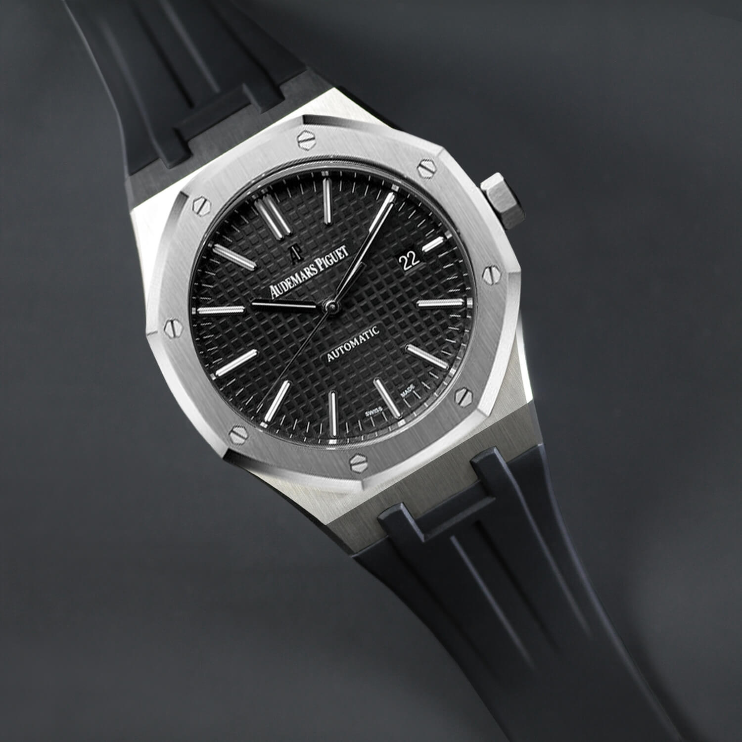 Dây Rubber B Velcro® Series cho Audemars Piguet Royal Oak 41mm phiên bản dây kim loại