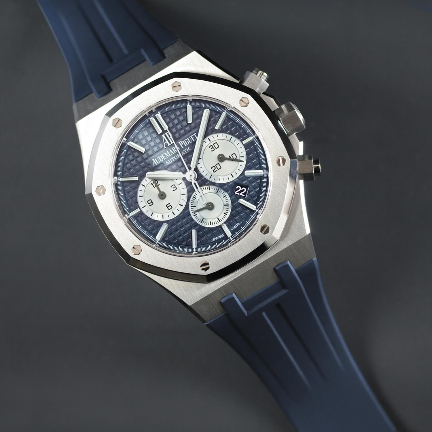 Dây Rubber B Velcro® Series cho Audemars Piguet Royal Oak 41mm phiên bản dây kim loại