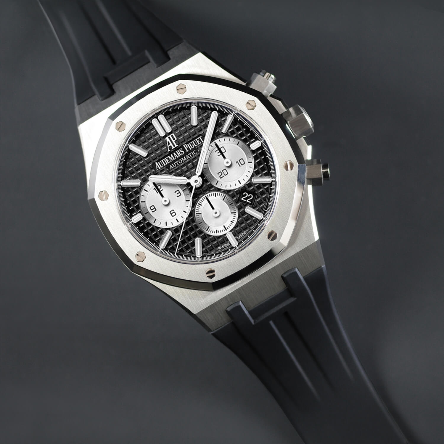 Dây Rubber B Velcro® Series cho Audemars Piguet Royal Oak 41mm phiên bản dây kim loại