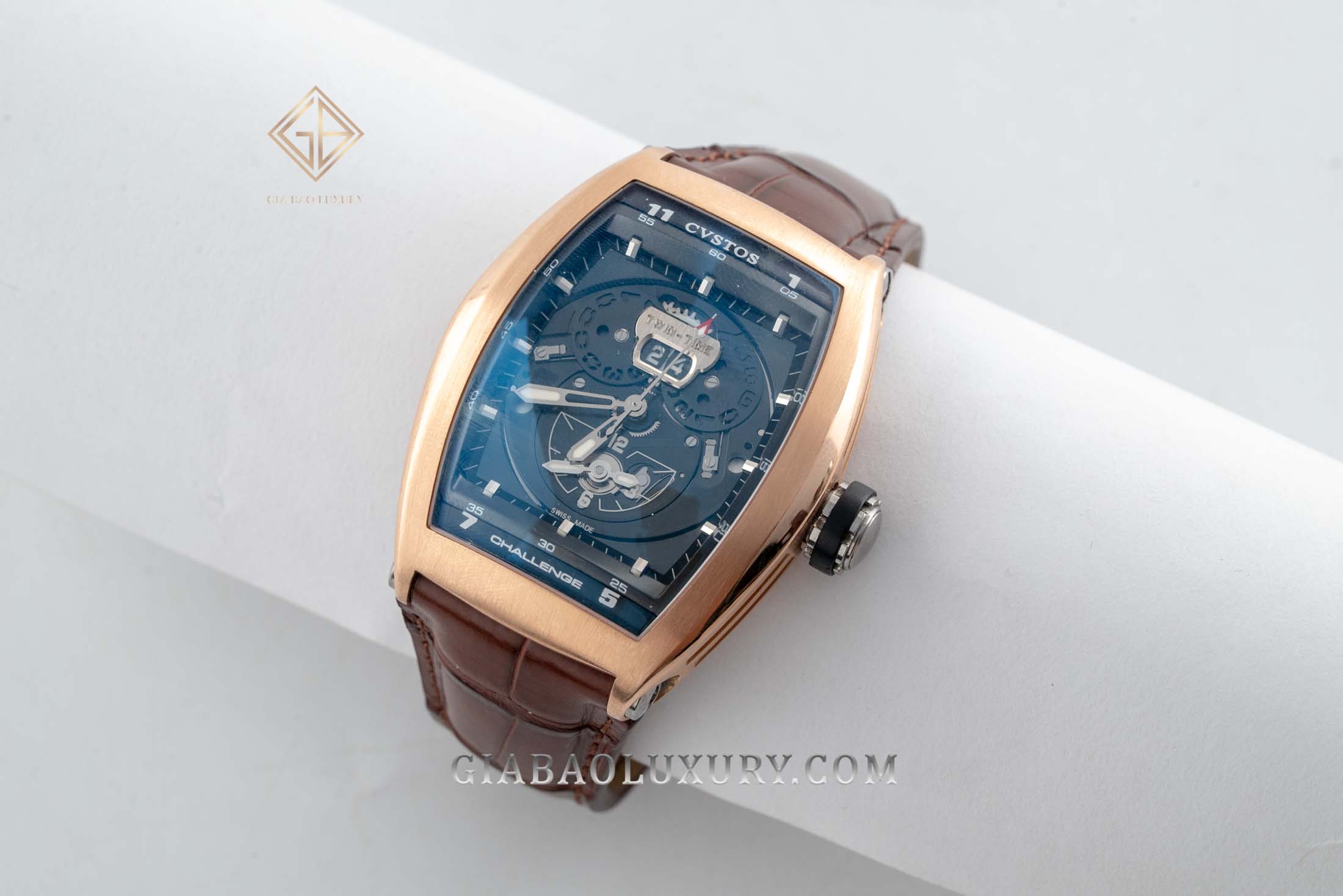 Đồng Hồ CVSTOS Challenge Twin-Time CTT RGR
