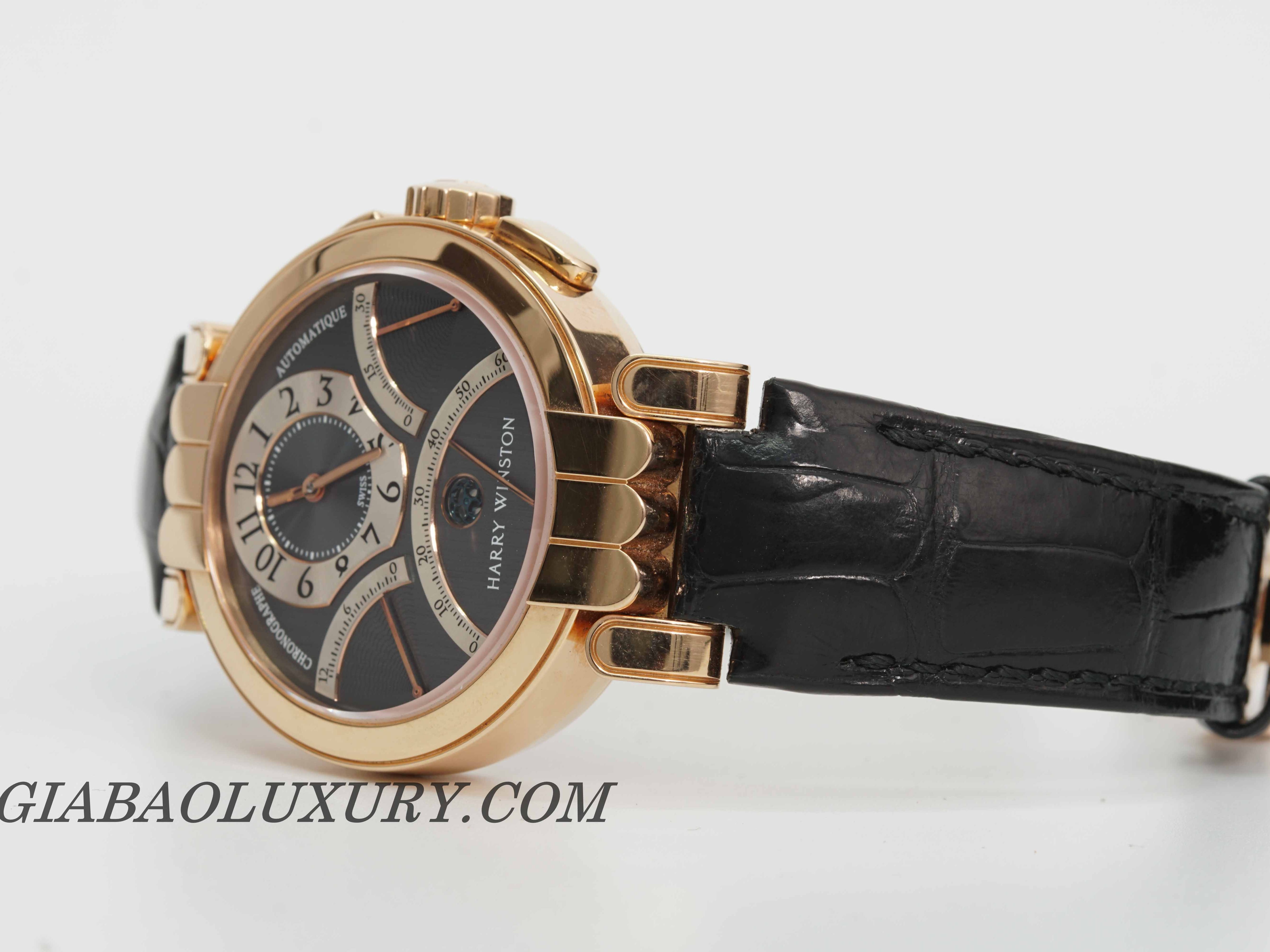 Đồng Hồ Harry Winston Premier Excenter Chronograph 200-MCRA39R