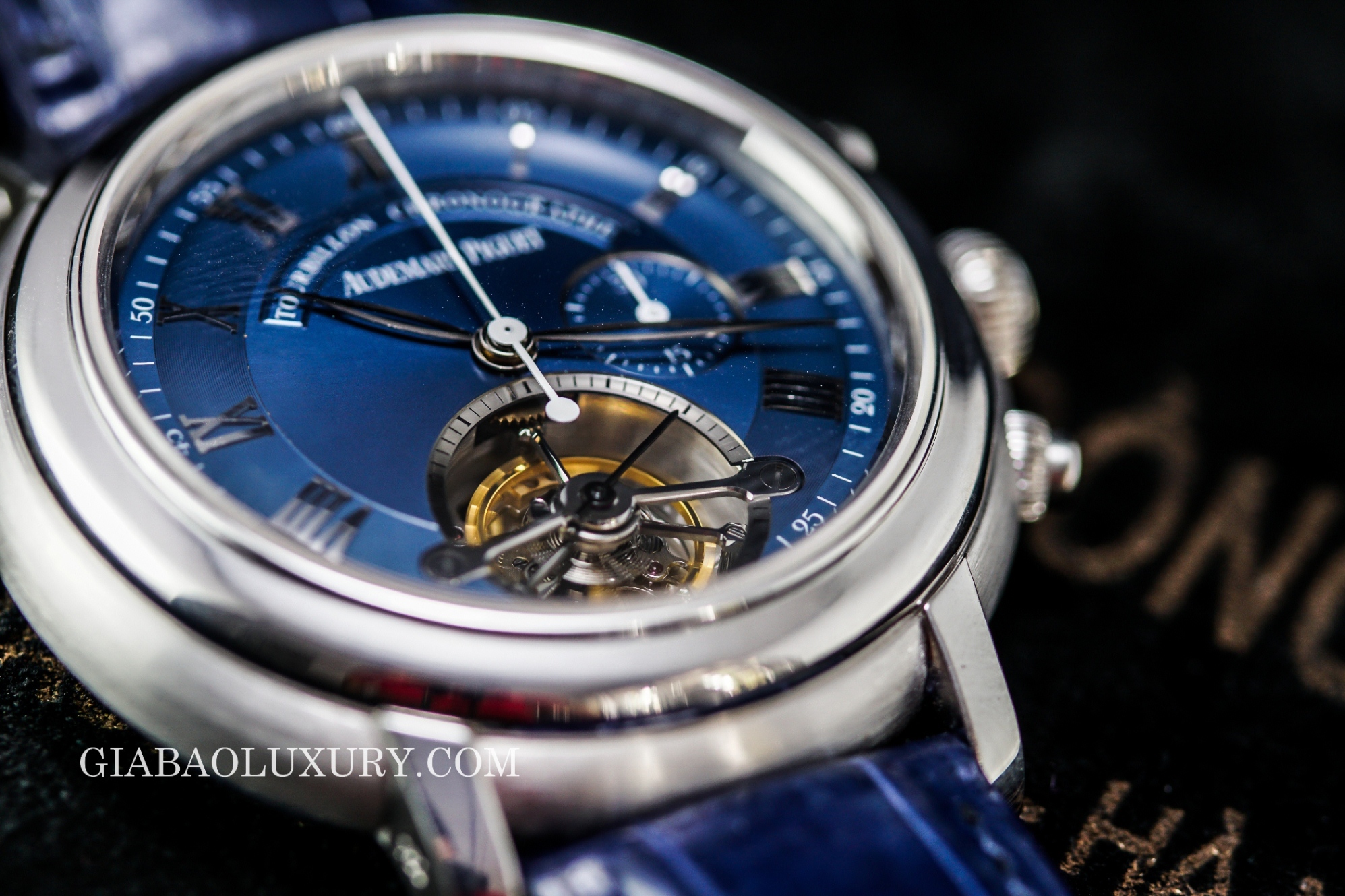 Đồng Hồ Audemars Piguet Jules Audemars Tourbillon Chronograph 25909BC.OO.D002CR.03
