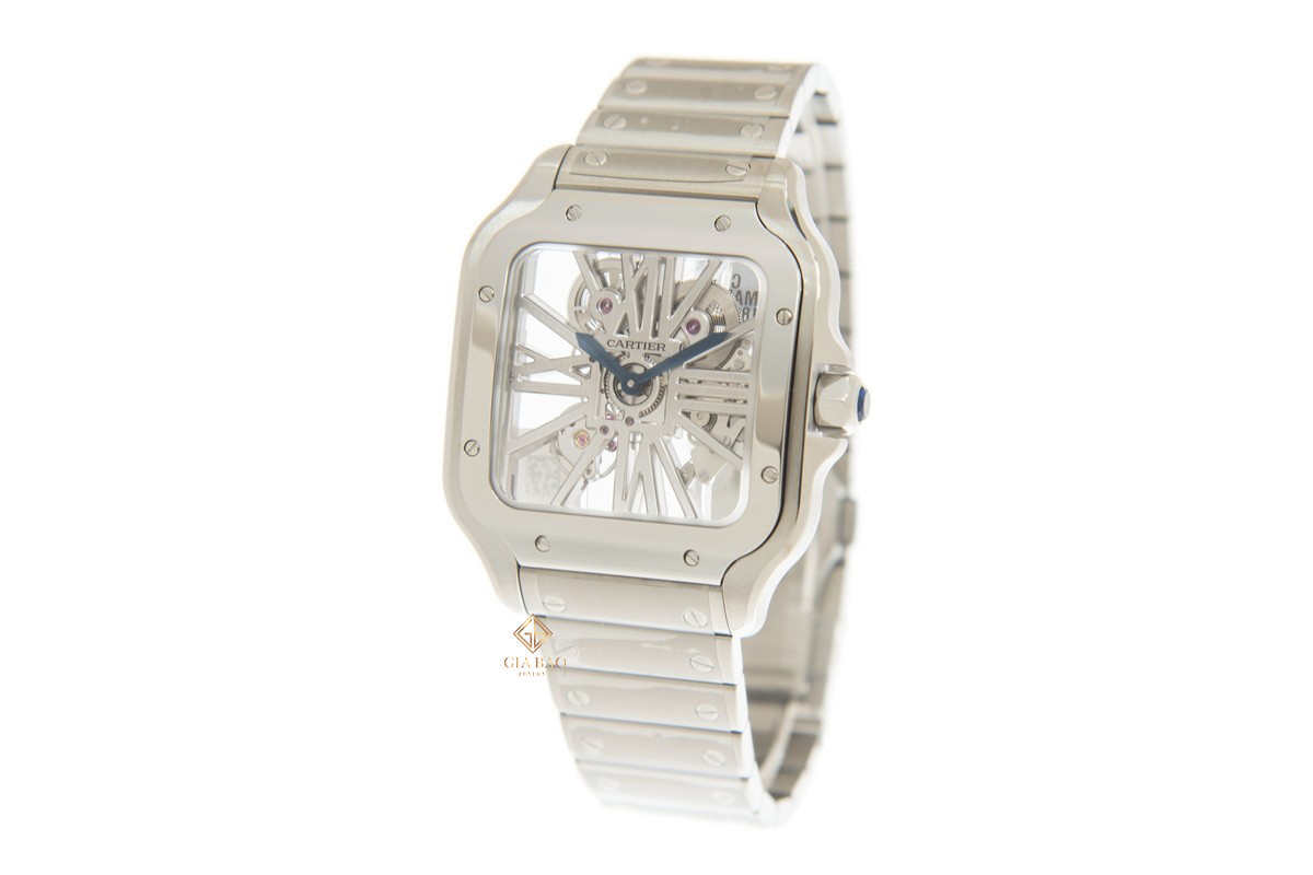 Đồng Hồ Cartier Santos Large Skeleton WHSA0015