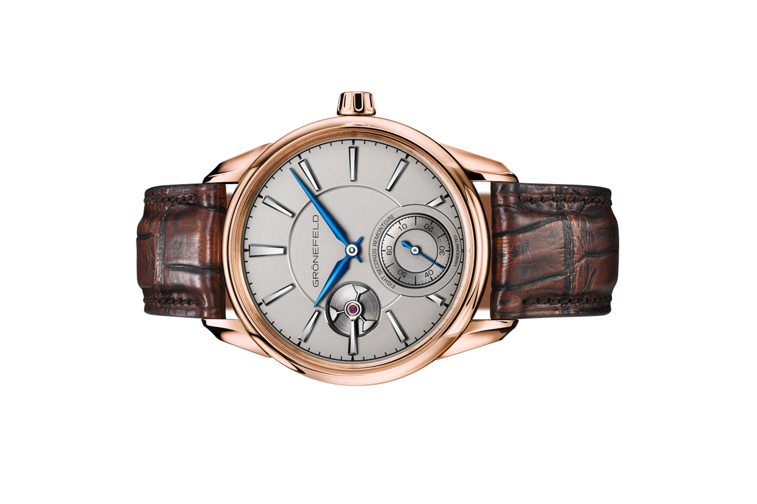 Đồng Hồ Grönefeld 1941 Remontoire Mặt Số Rhodium