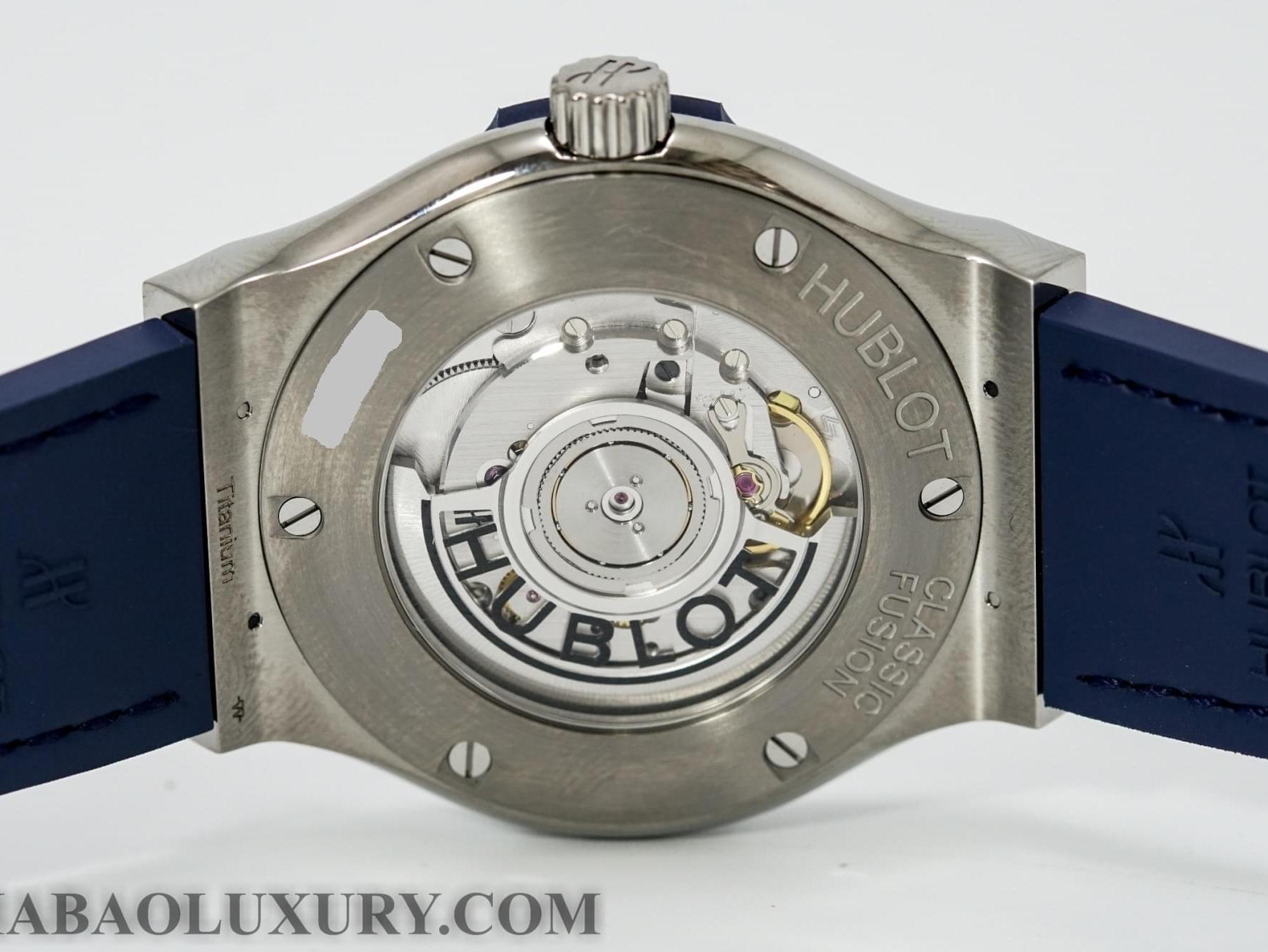 Đồng Hồ Hublot Classic Fusion Blue Titanium 42mm 542.NX.7170.LR