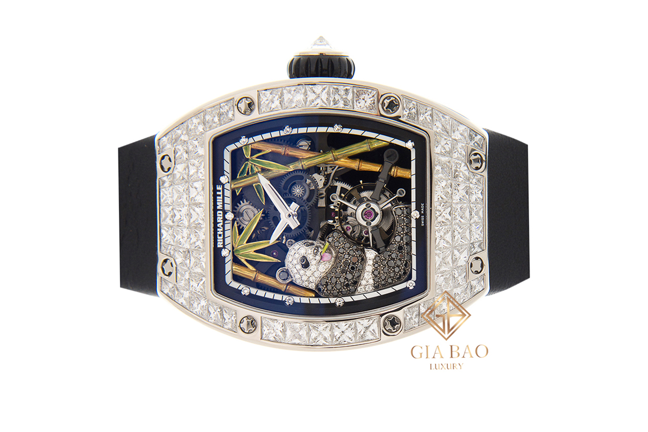 Đồng Hồ Richard Mille Diamond Tourbillon Panda RM026-01