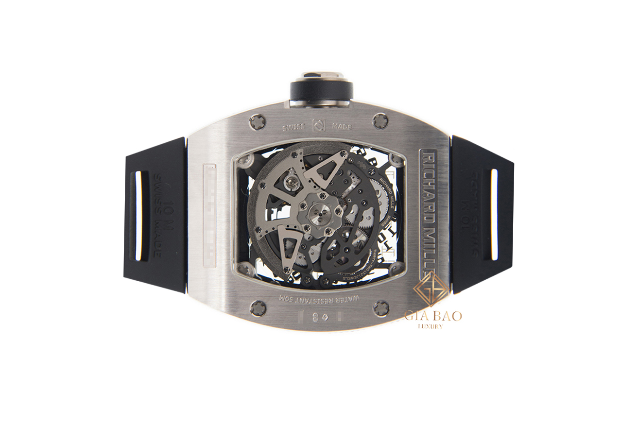 Đồng Hồ Richard Mille RM010 Vàng Trắng Đính Kim Cương