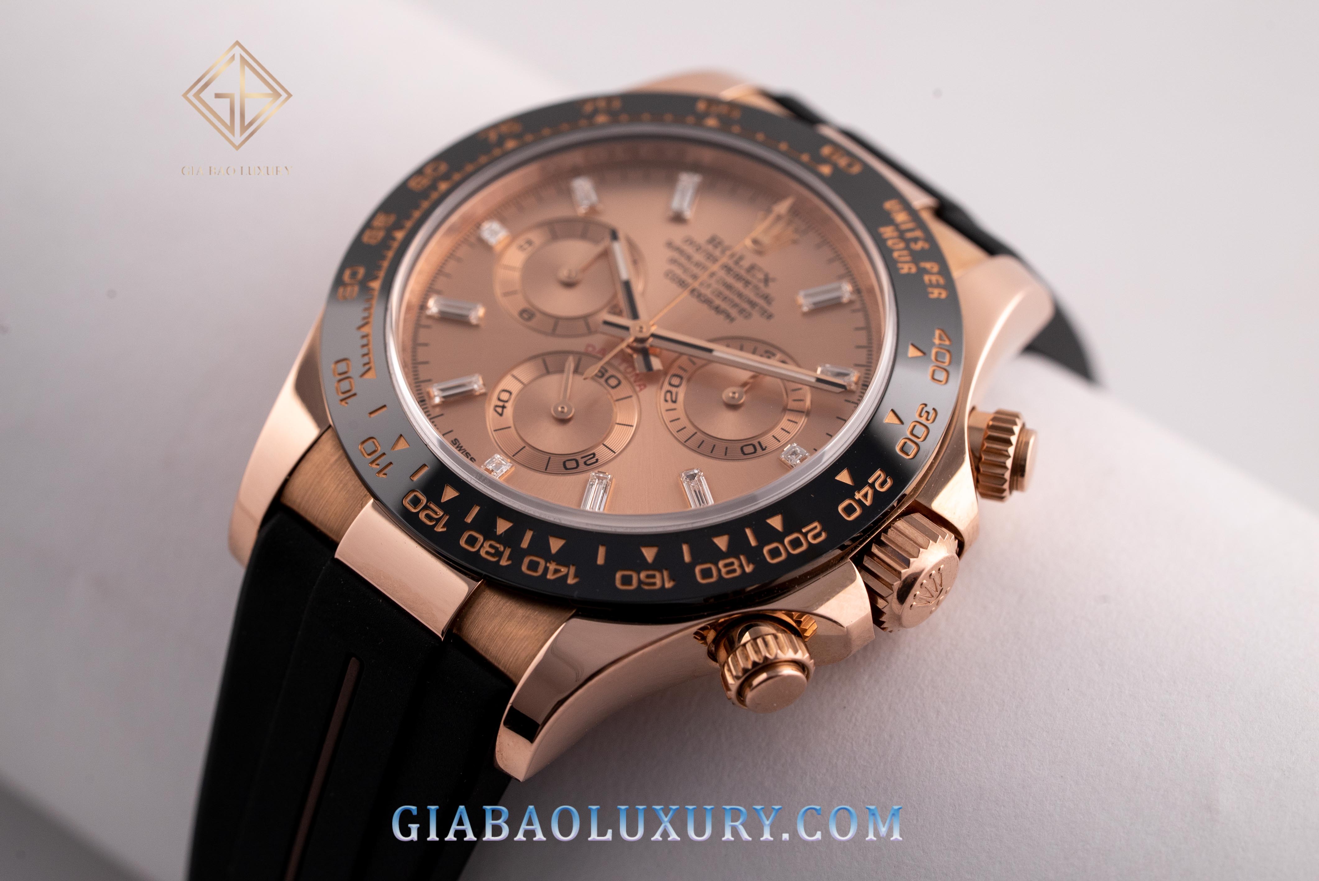 Đồng Hồ Rolex Cosmograph Daytona 116515LN Mặt Số Hồng