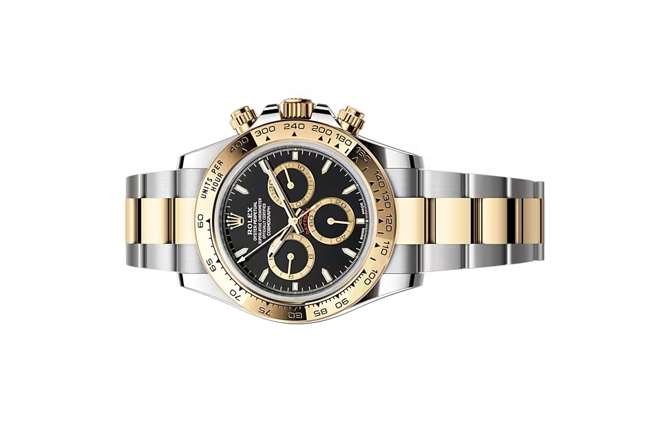 Đồng Hồ Rolex Cosmograph Daytona 126503 Mặt Số Đen Cọc Số Dạ Quang