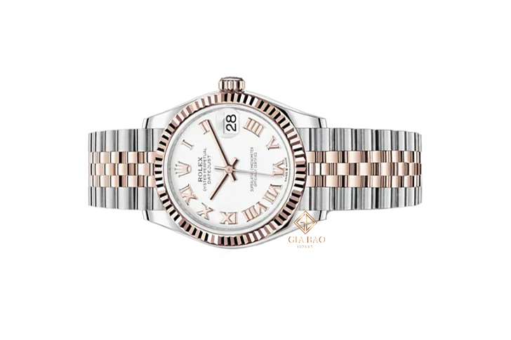 Đồng Hồ Rolex Datejust 31 278271 Mặt Số Trắng Cọc Số La Mã