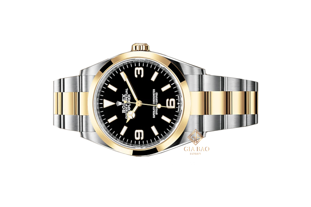 Đồng Hồ Rolex Explorer 124273 Mặt Số Đen