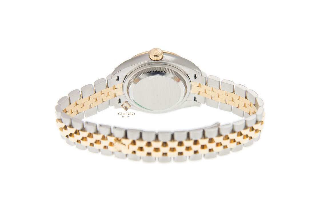 Đồng Hồ Rolex Lady-Datejust 28 279383RBR Mặt Số Bạc Cọc Số Sao