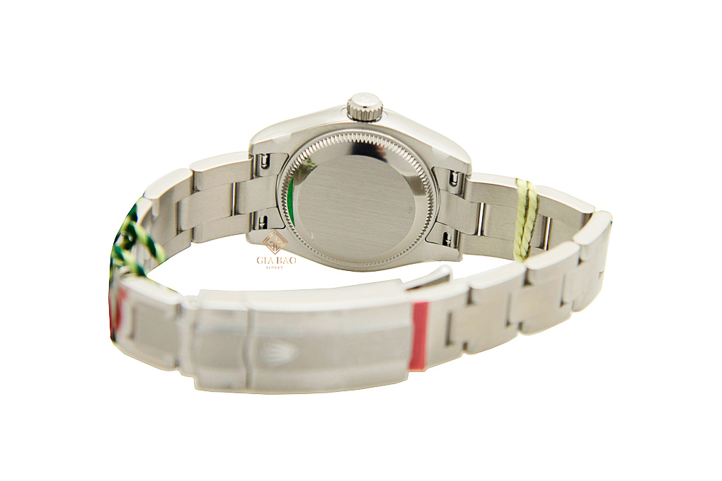 Đồng Hồ Rolex Oyster Perpetual 26 176200 Mặt Số Bạc