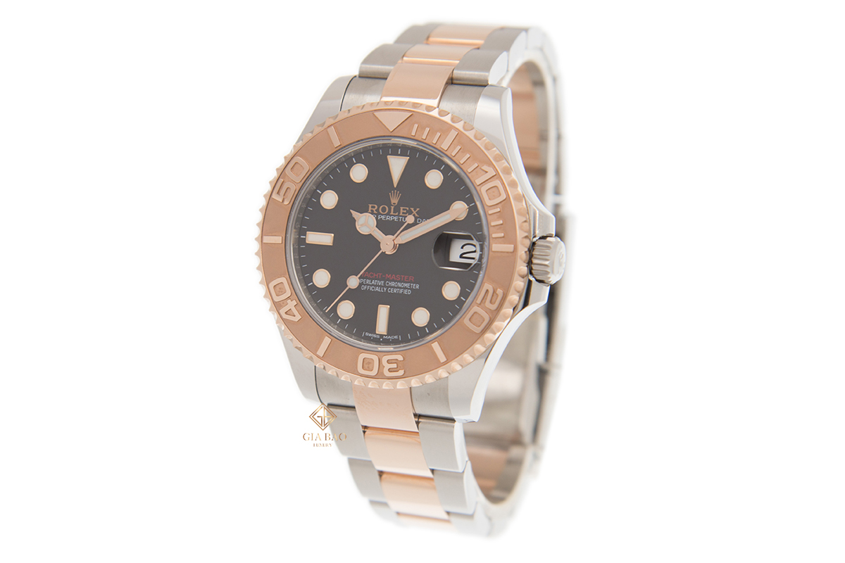 Đồng Hồ Rolex Yacht Master 268621 Mặt Số Đen