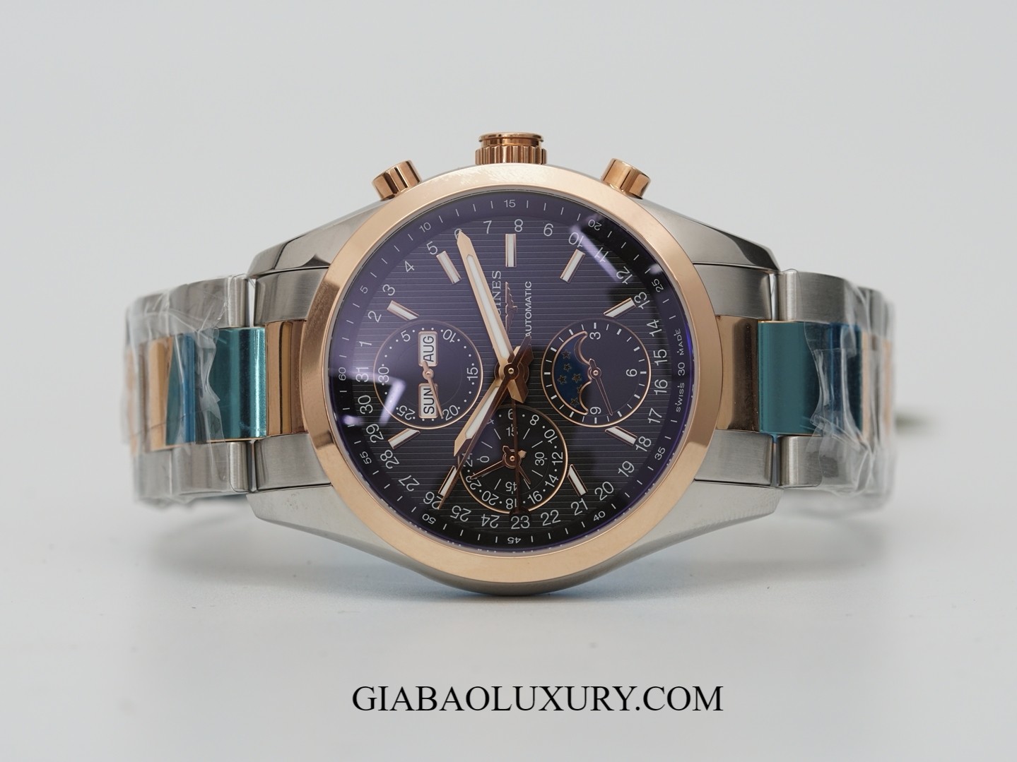 Đồng Hồ Longines Conquest Classic Chronograph Moonphase L2.798.5.52.7