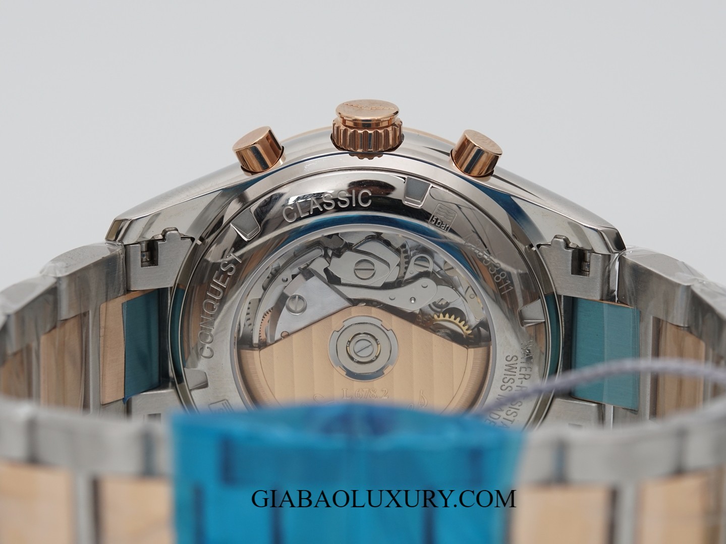 Đồng Hồ Longines Conquest Classic Chronograph Moonphase L2.798.5.52.7