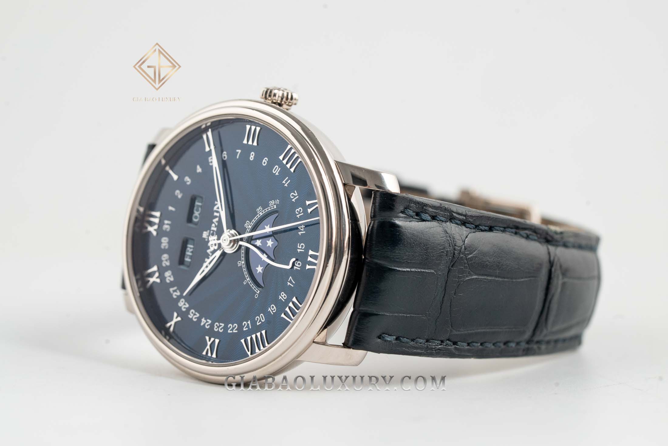 Đồng Hồ Blancpain Villeret Quantième Complet 6654-1529-55b