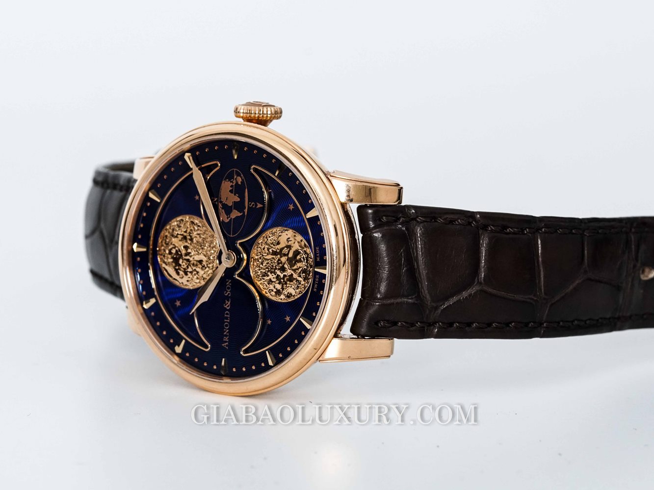 Đồng Hồ Arnold & Son Double Hemisphere Perpetual Moon
