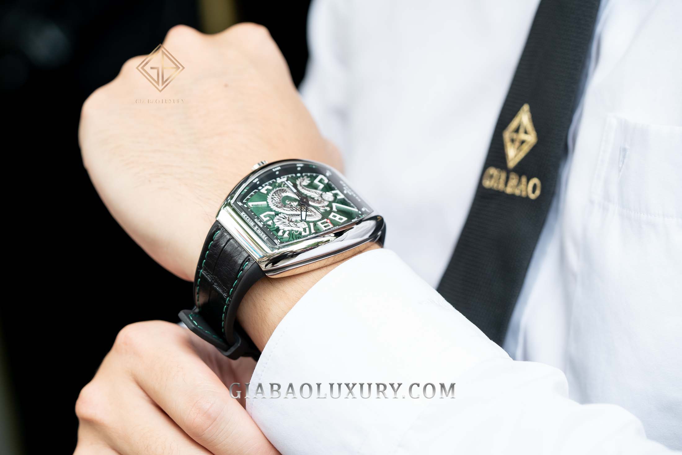 Đồng Hồ Franck Muller Vanguard Green Dragon King VR V 45 SC DT AC NR