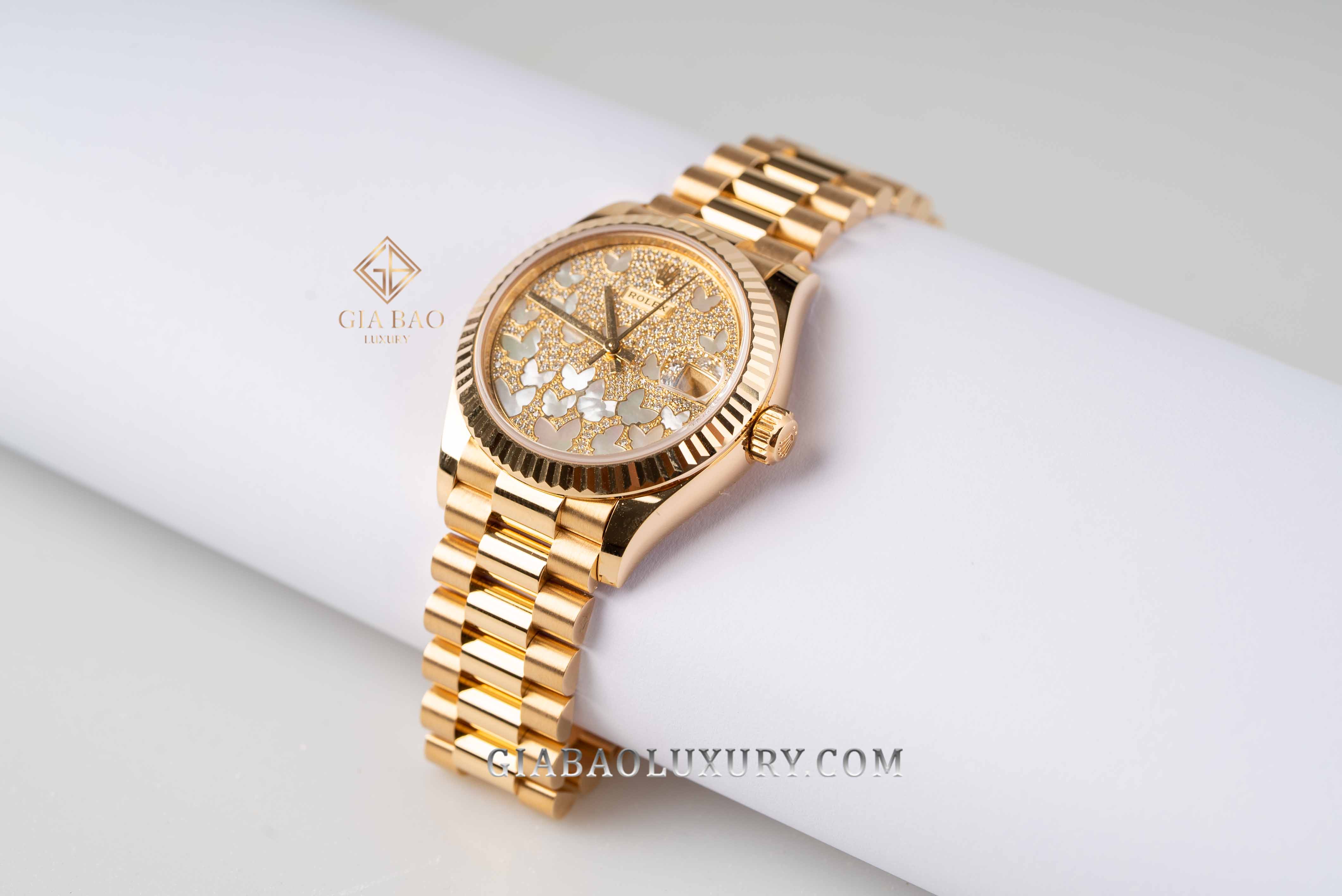 Đồng Hồ Rolex Datejust 278278 Mặt Số Butterfly