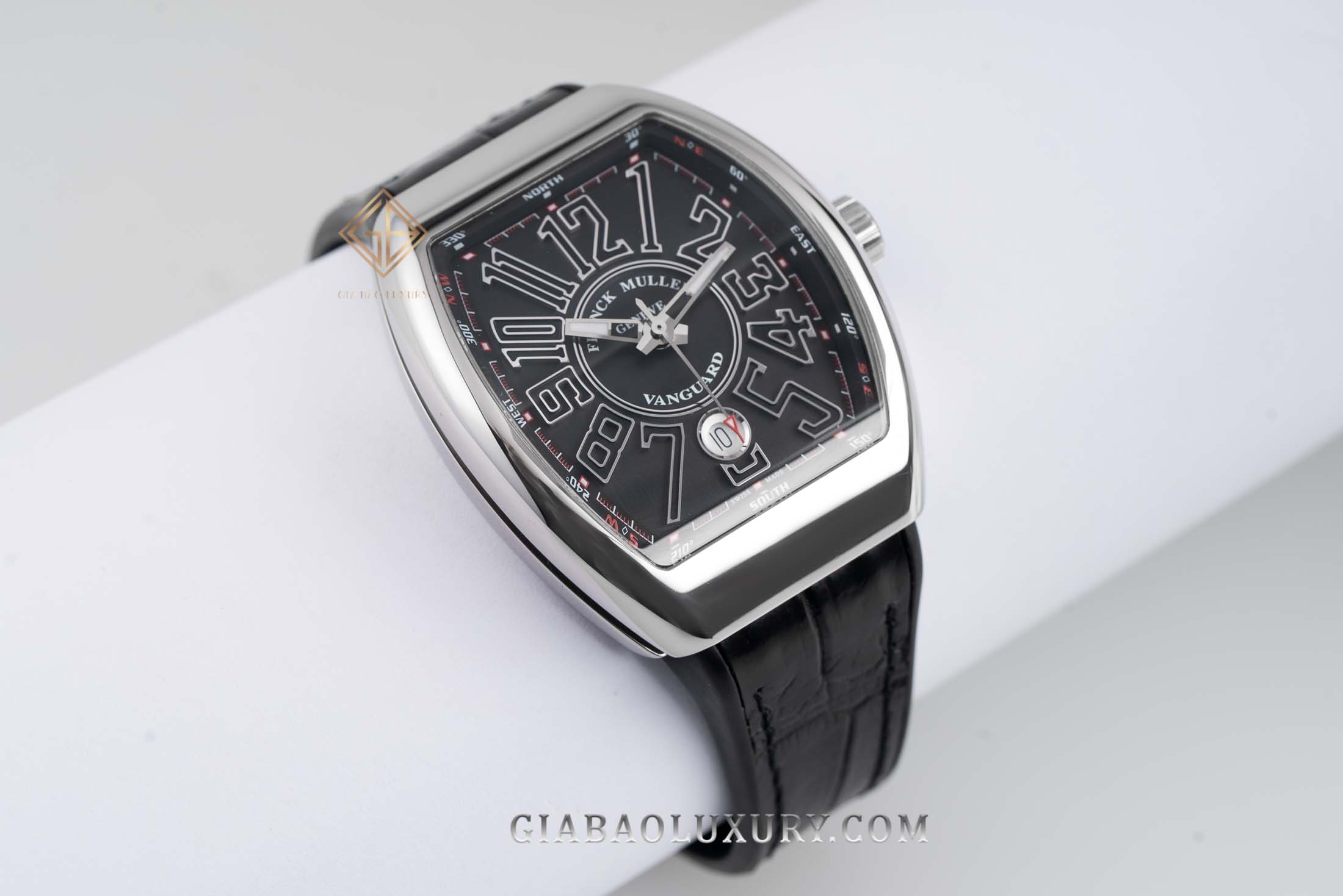 Đồng Hồ Franck Muller Vanguard V 41 SC DT Mặt Số Đen