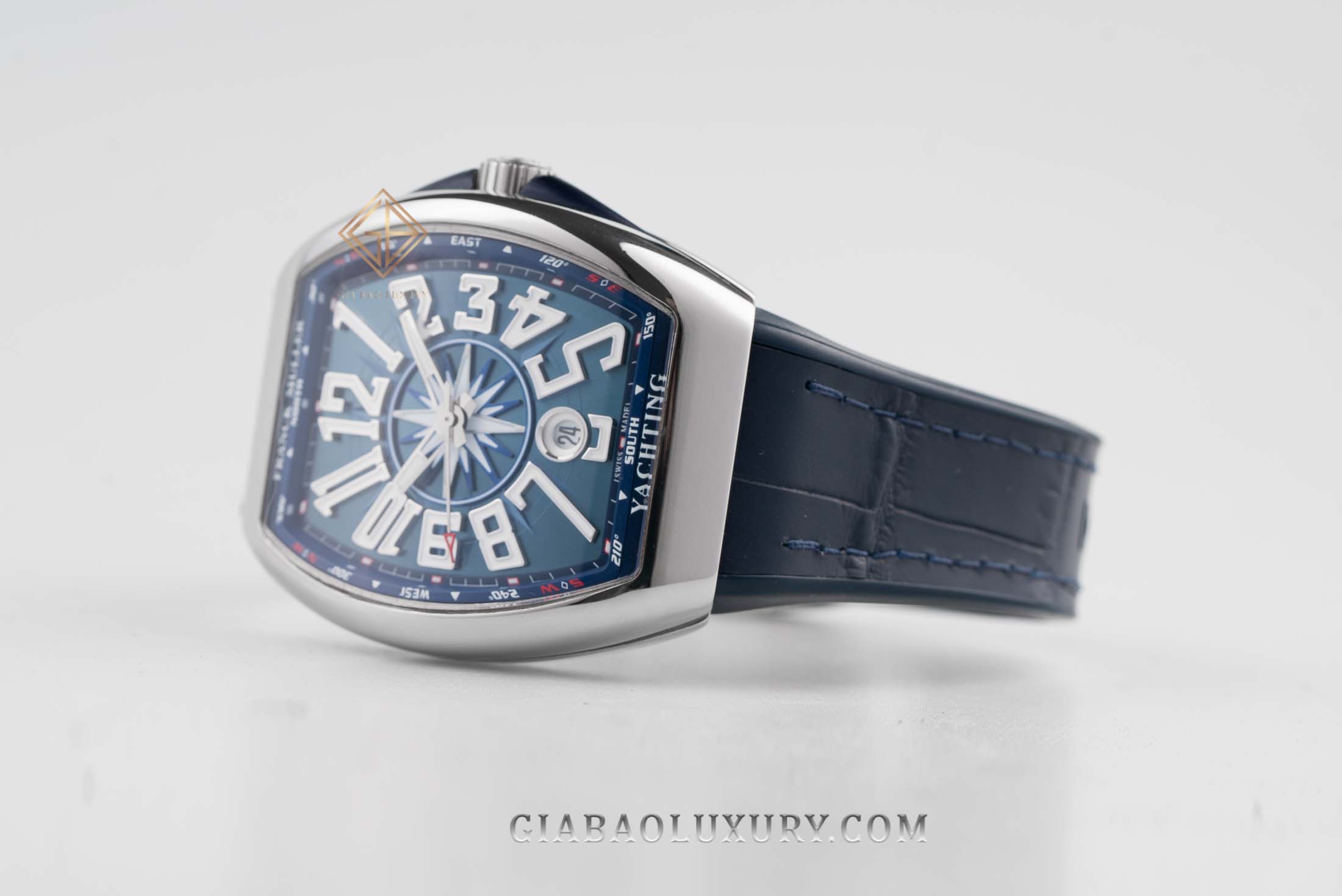 Đồng Hồ Franck Muller Vanguard Yachting V 41 SC DT Mặt Số Xanh