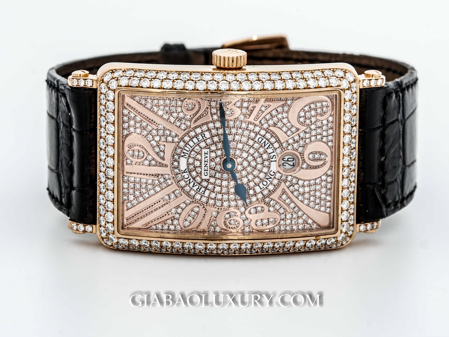 Đồng Hồ Franck Muller Long Island 1150 SC DT Nạm Kim Cương