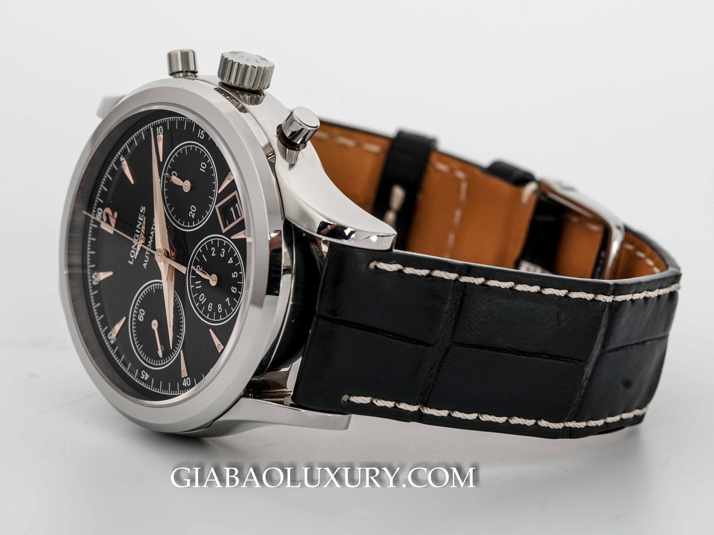 Đồng Hồ Longines Heritage Chronograph L2.750.4.56.0