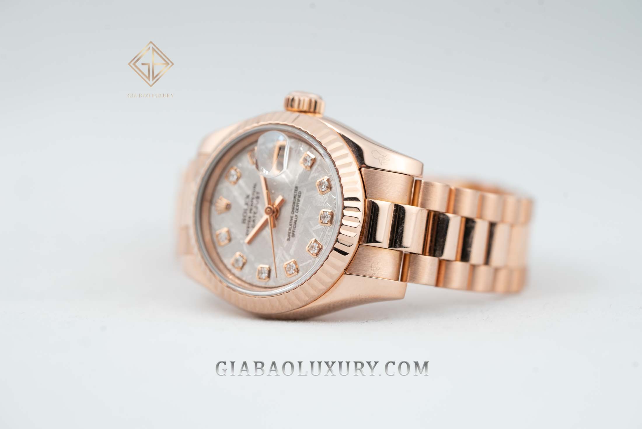 Đồng Hồ Rolex Lady Datejust 179175 Mặt Số Thiên Thạch