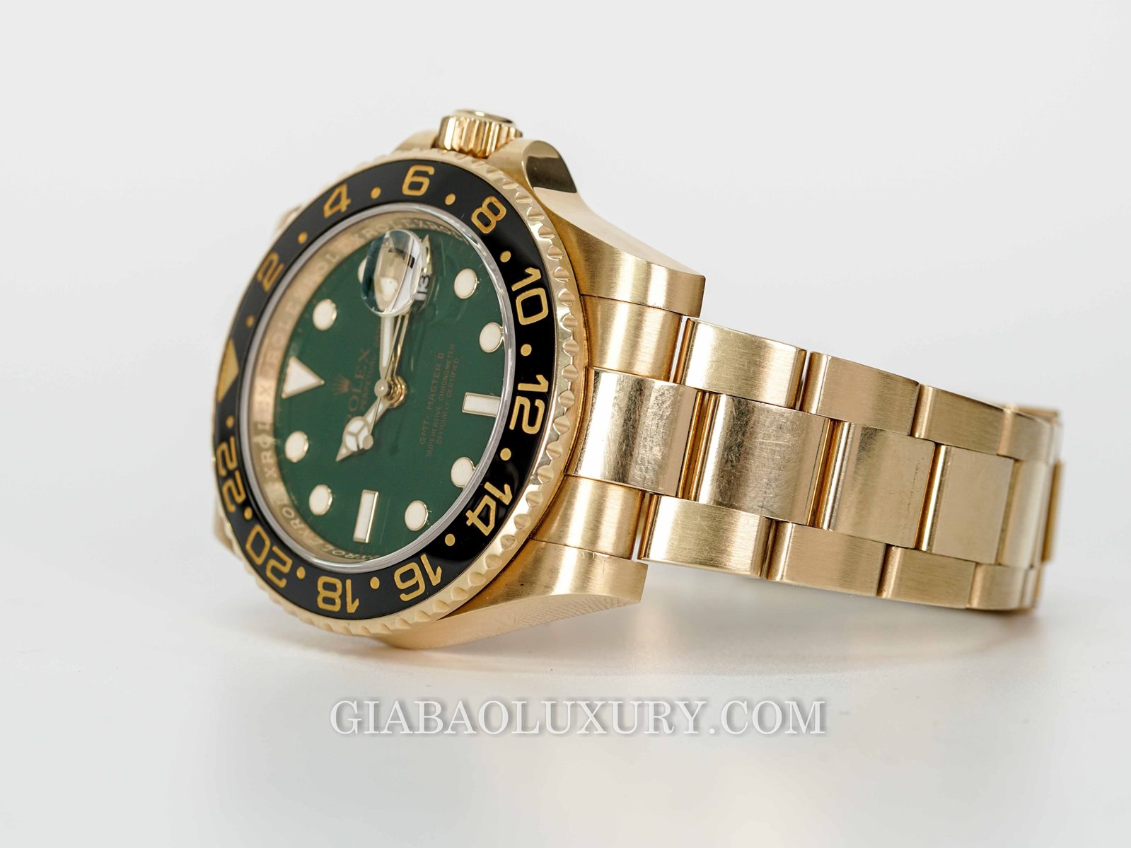 Đồng Hồ Rolex GMT Master II 116718LN Mặt Số Xanh Lá