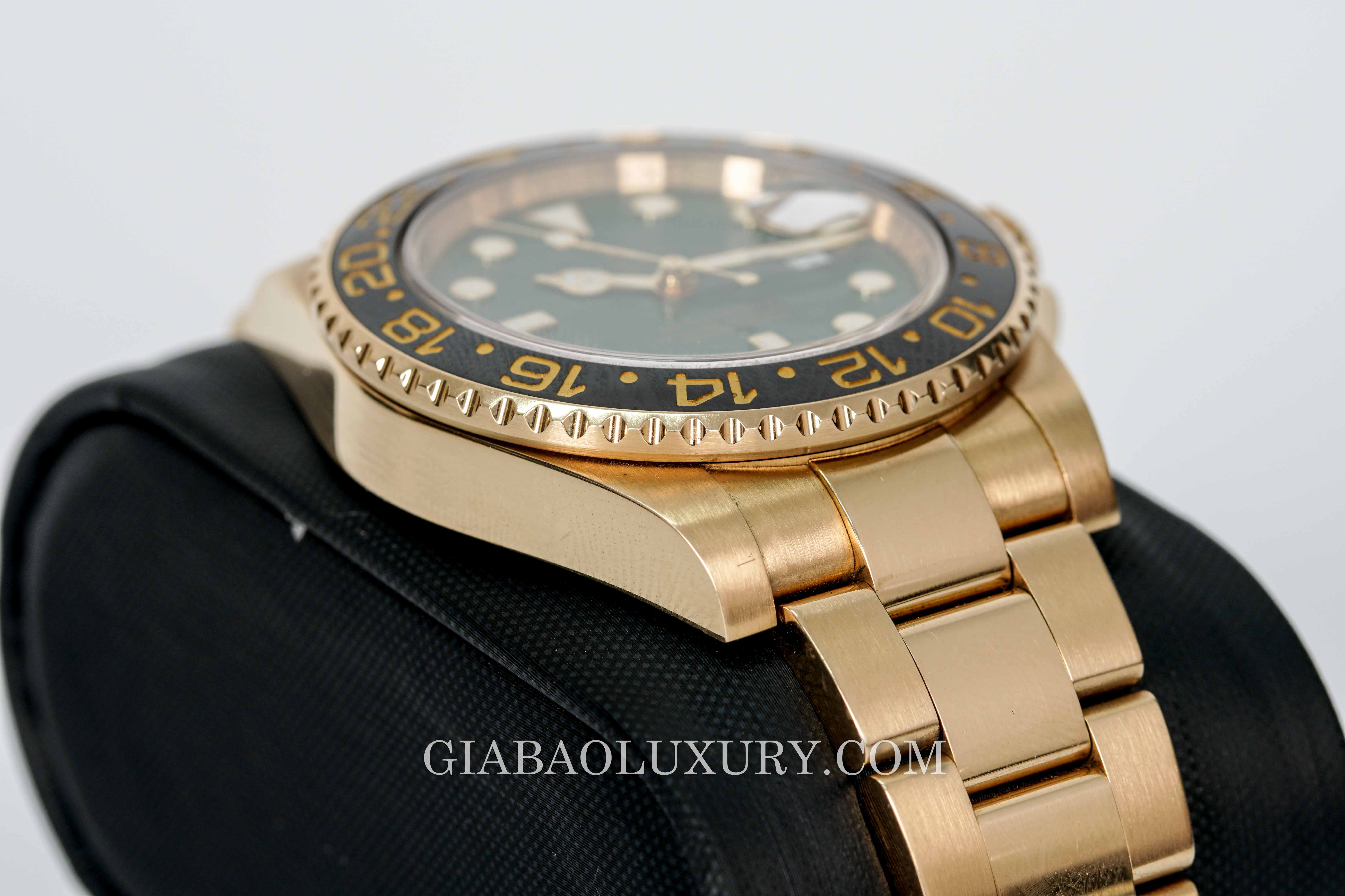 Đồng Hồ Rolex GMT Master II 116718LN Mặt Số Xanh Lá