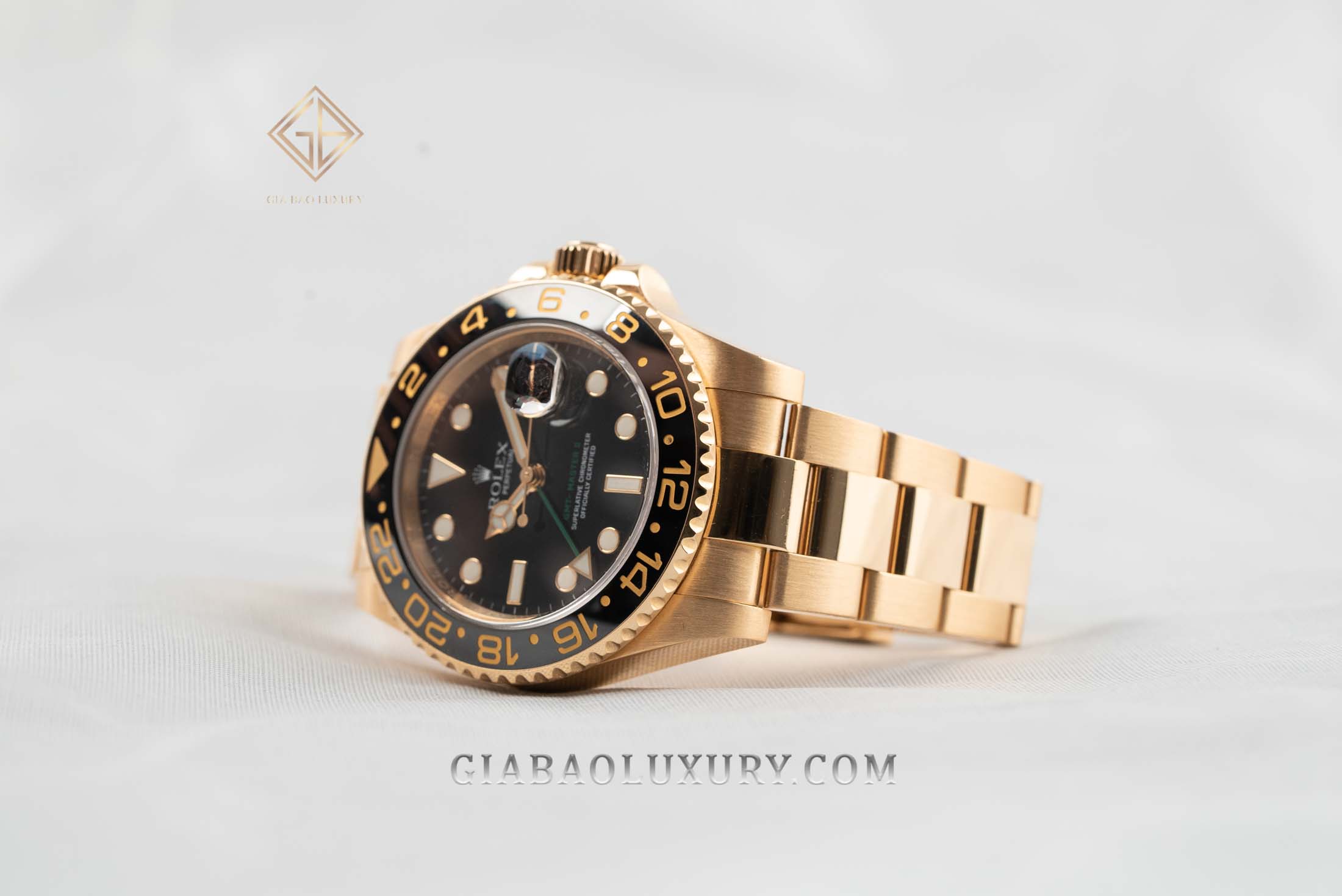 Đồng Hồ Rolex GMT-Master II 116718LN Mặt Số Đen