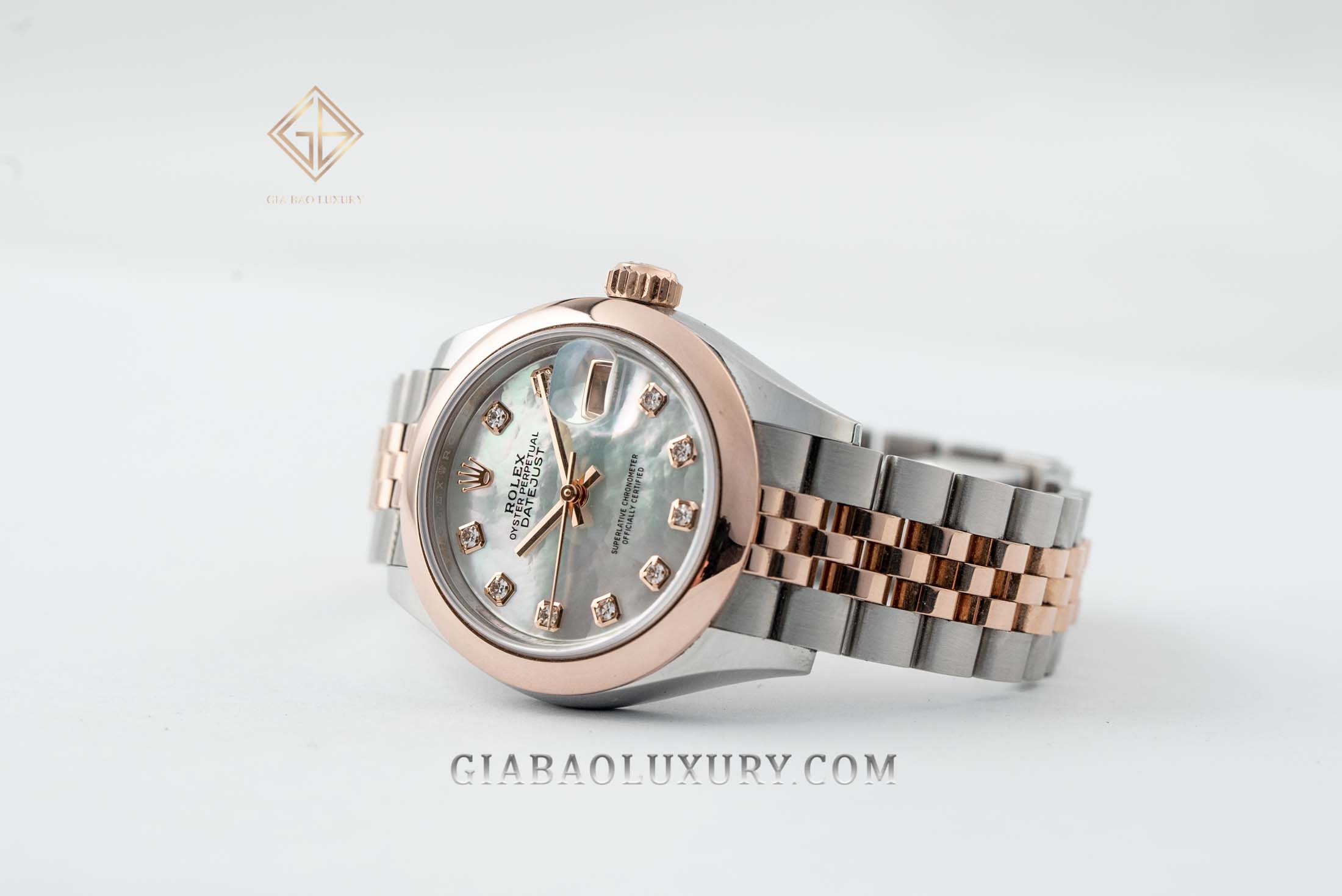 Đồng Hồ Rolex Lady-Datejust 279161 Mặt Số Vỏ Trai