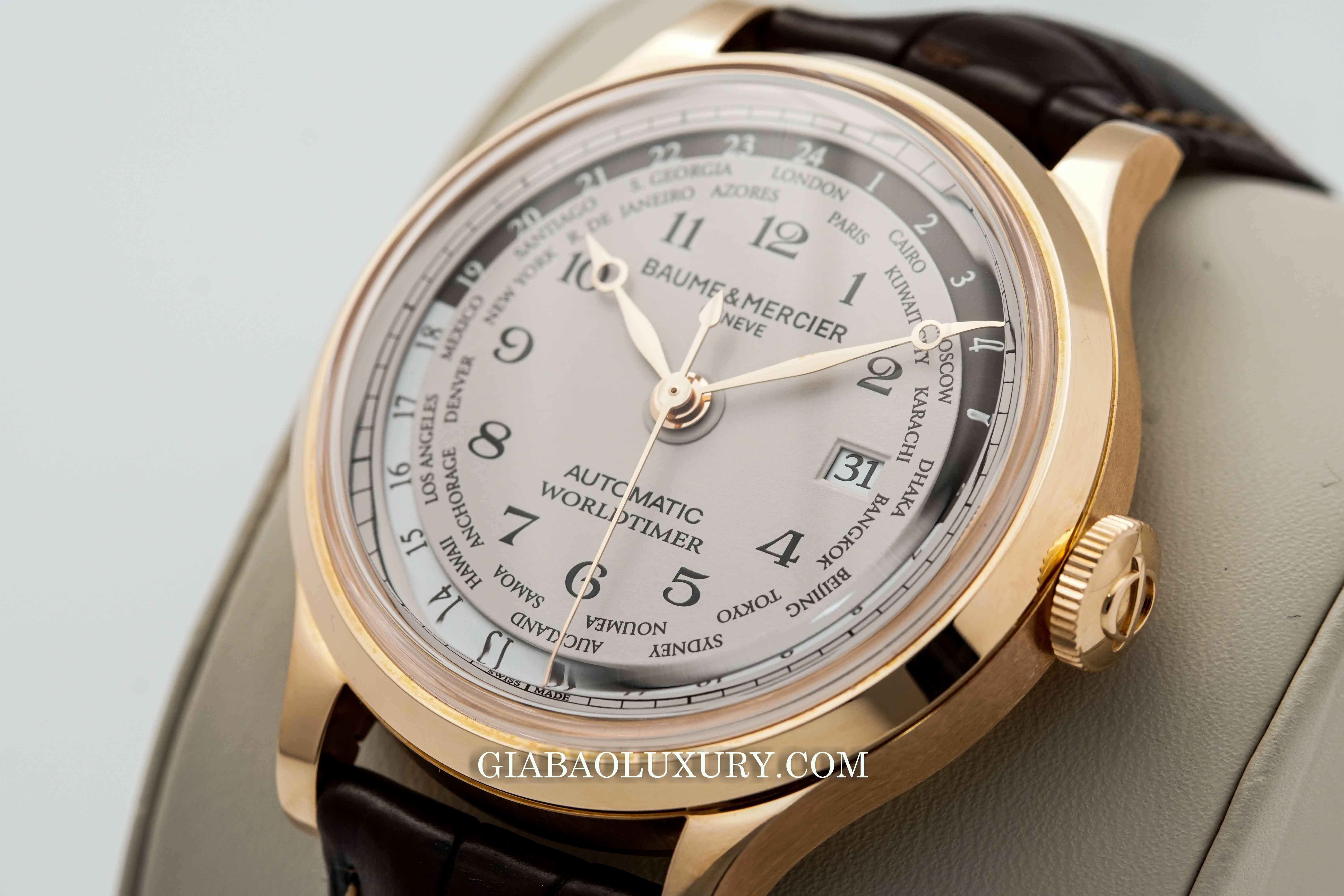 Đồng Hồ Baume And Mercier Capeland Worldtimer