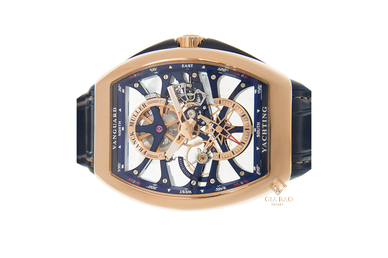 Đồng Hồ Franck Muller Vanguard V 45 S6 SQT YACHTING ANC (5N.BL)