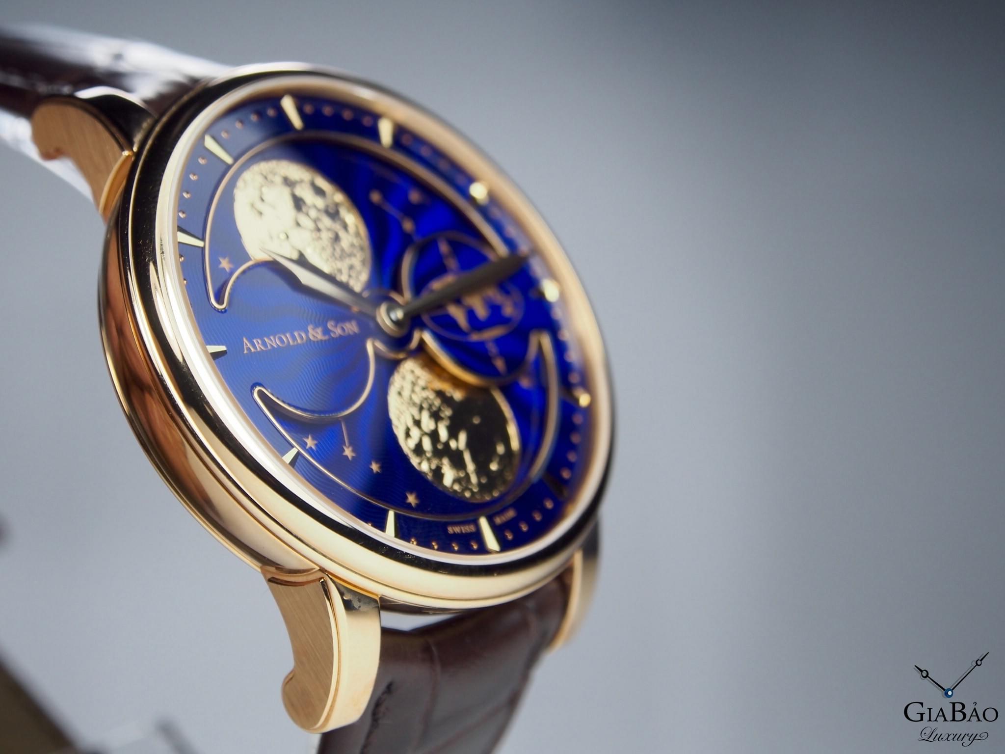 Đồng Hồ Arnold & Son HM Double Hemisphere Perpetual Moon 1GLAR.U03A.C122A