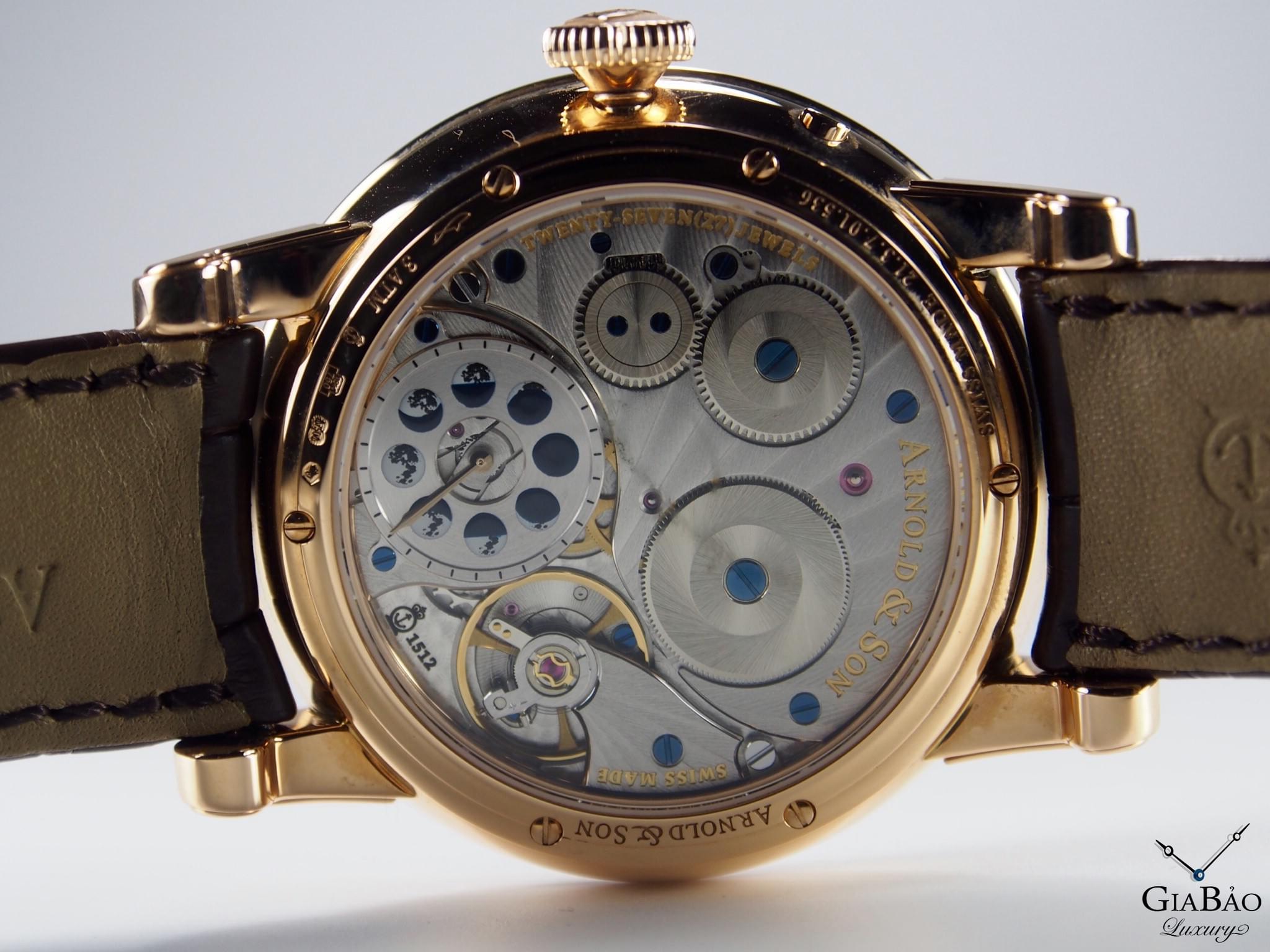 Đồng Hồ Arnold & Son HM Double Hemisphere Perpetual Moon 1GLAR.U03A.C122A